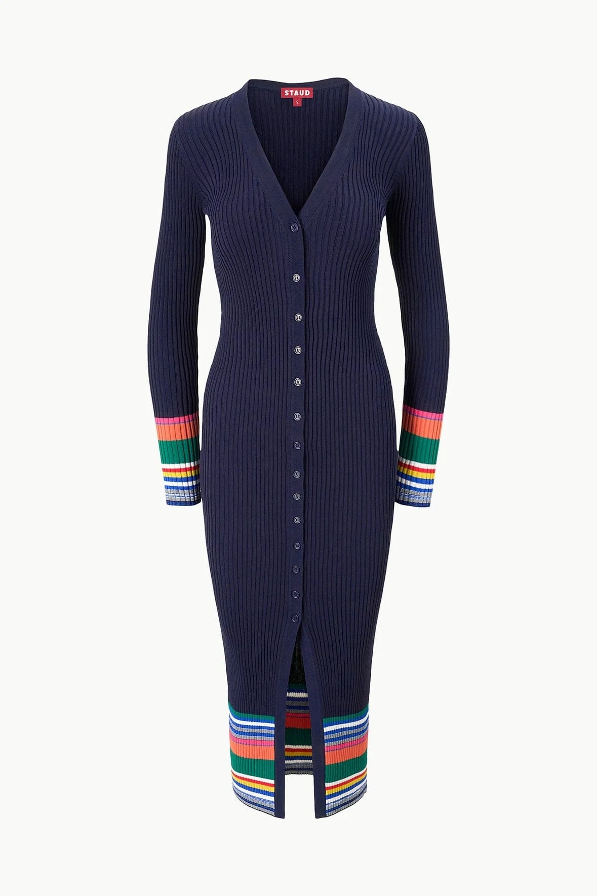 STAUD SHOKO SWEATER DRESS