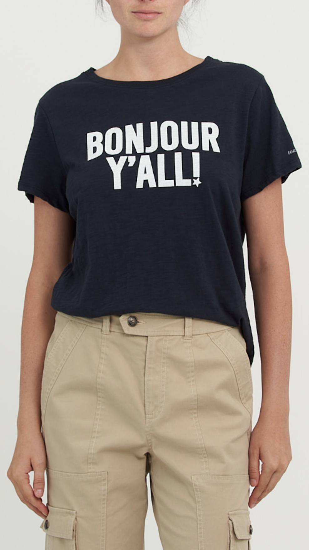 CINQ A SEPT BONJOUR Y'ALL TEE