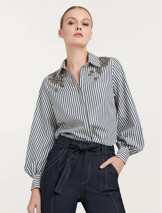 Cinq a Sept Crystal Ivy Tianna Top