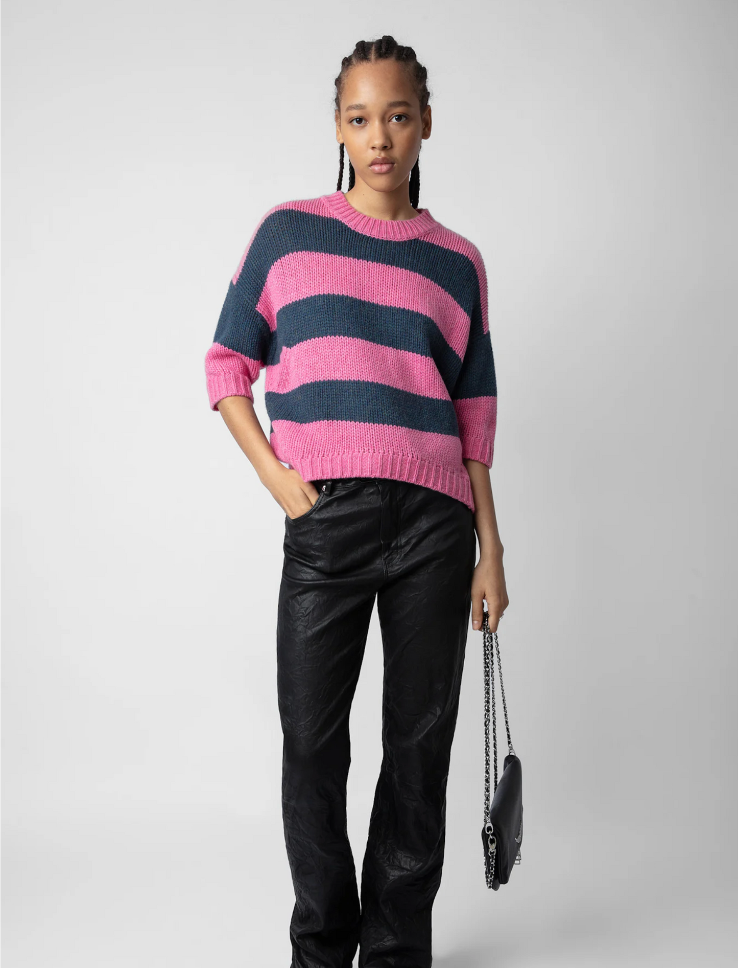 Zadig & Voltaire Bully Cashmere Crewneck Sweater