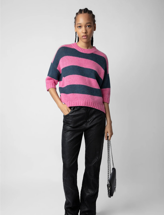 Zadig & Voltaire Bully Cashmere Crewneck Sweater