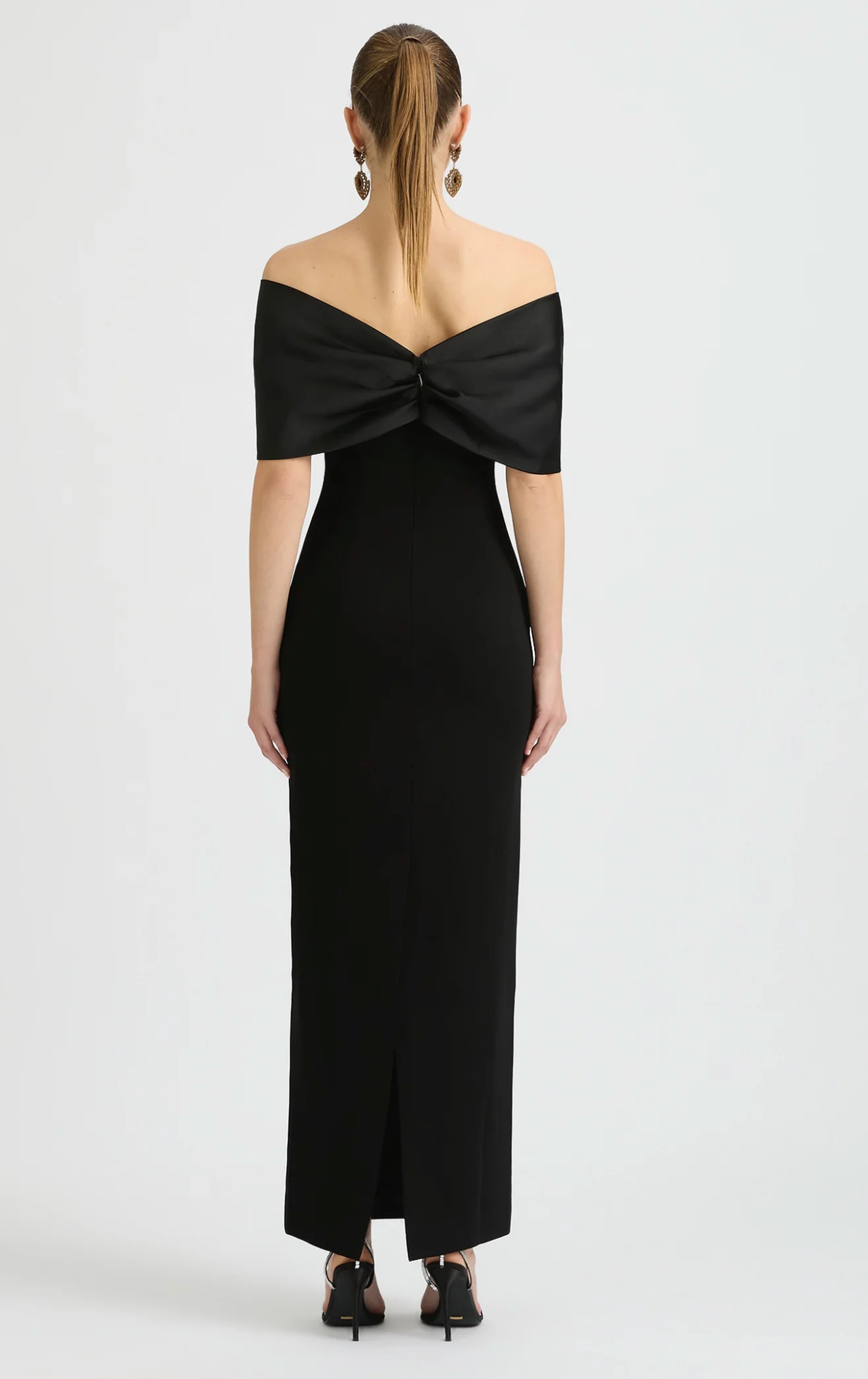 SONYA MODA BELLUNO DRESS BLACK