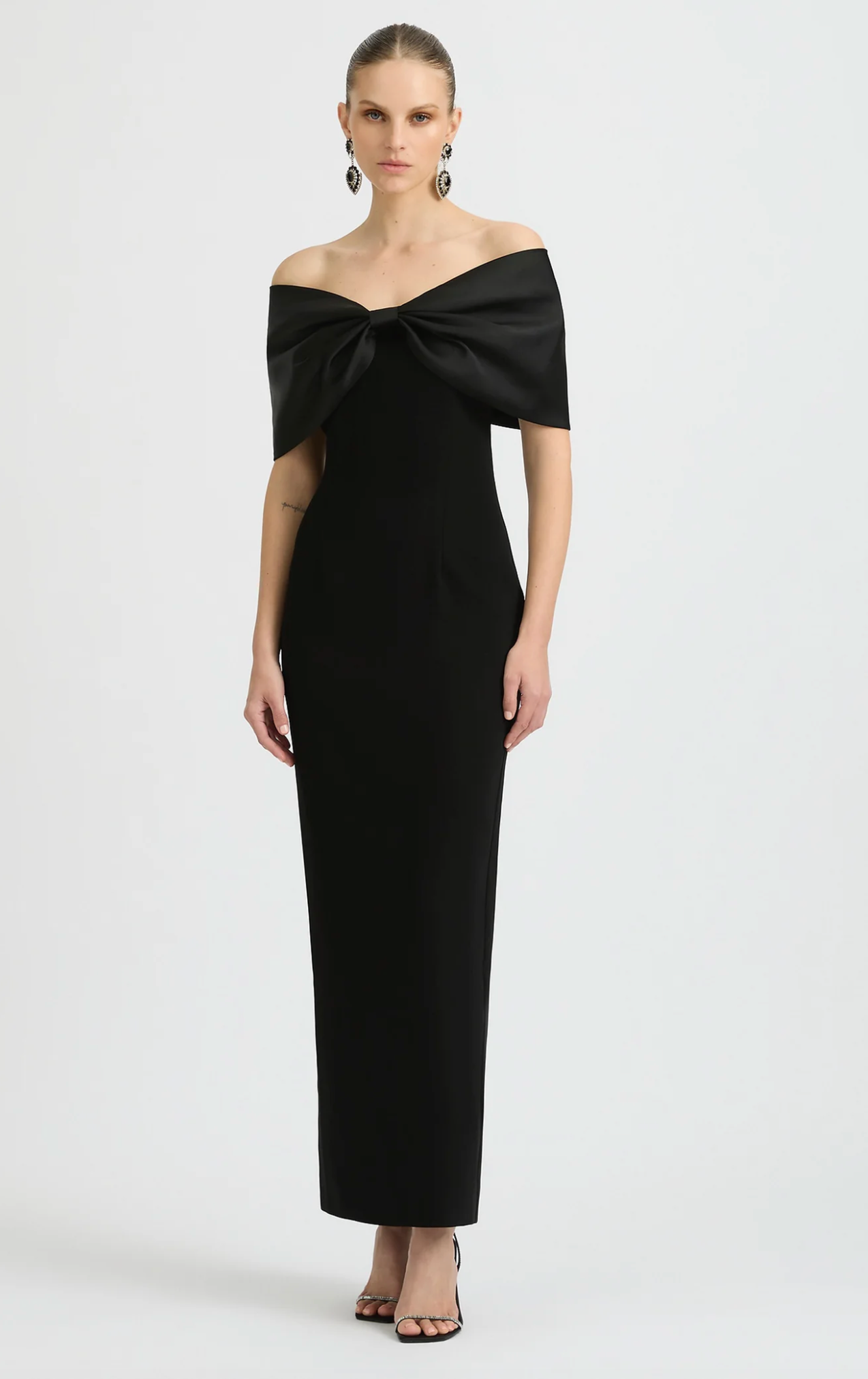 SONYA MODA BELLUNO DRESS BLACK