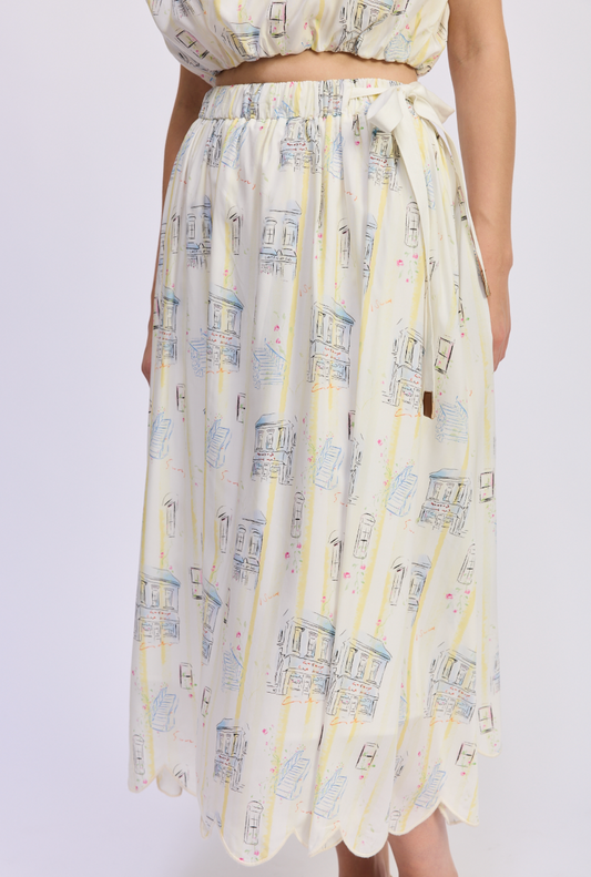 En Saison Barret Midi Skirt