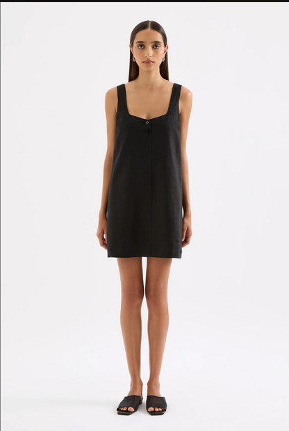 NudeLucy Zephyr Linen Mini Dress