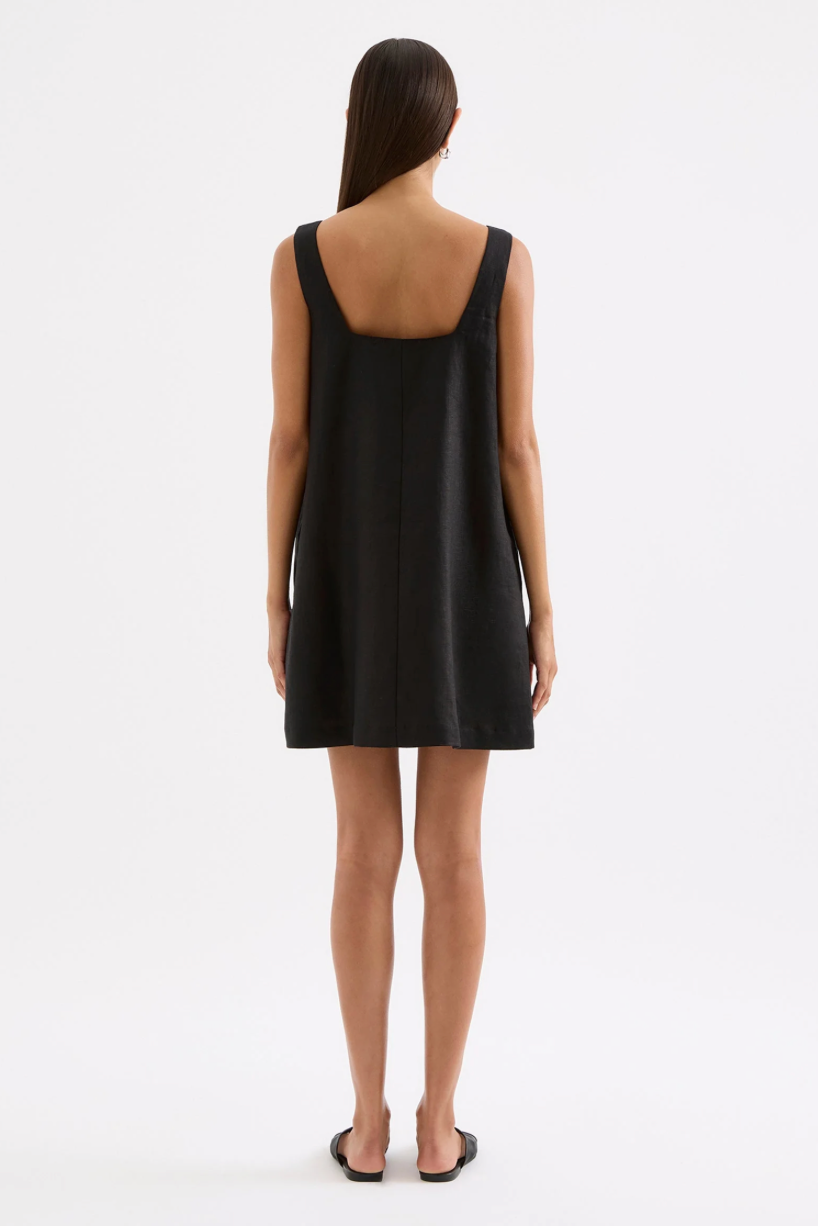 NudeLucy Zephyr Linen Mini Dress