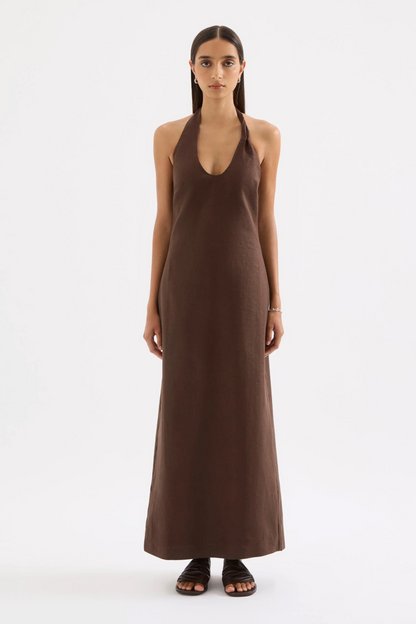 NudeLucy ZAYDA LINEN DRESS