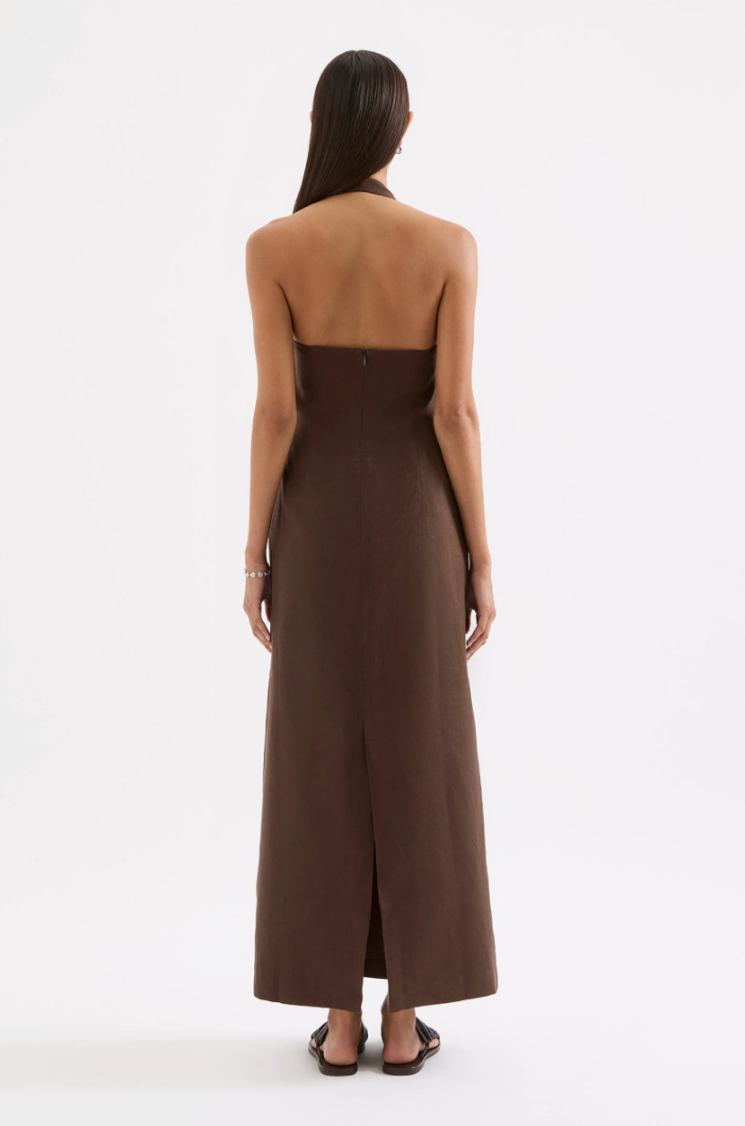 NudeLucy ZAYDA LINEN DRESS