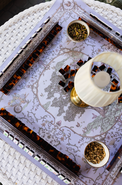Friend of Mine Dolly Classic Toile Mahjong Mat