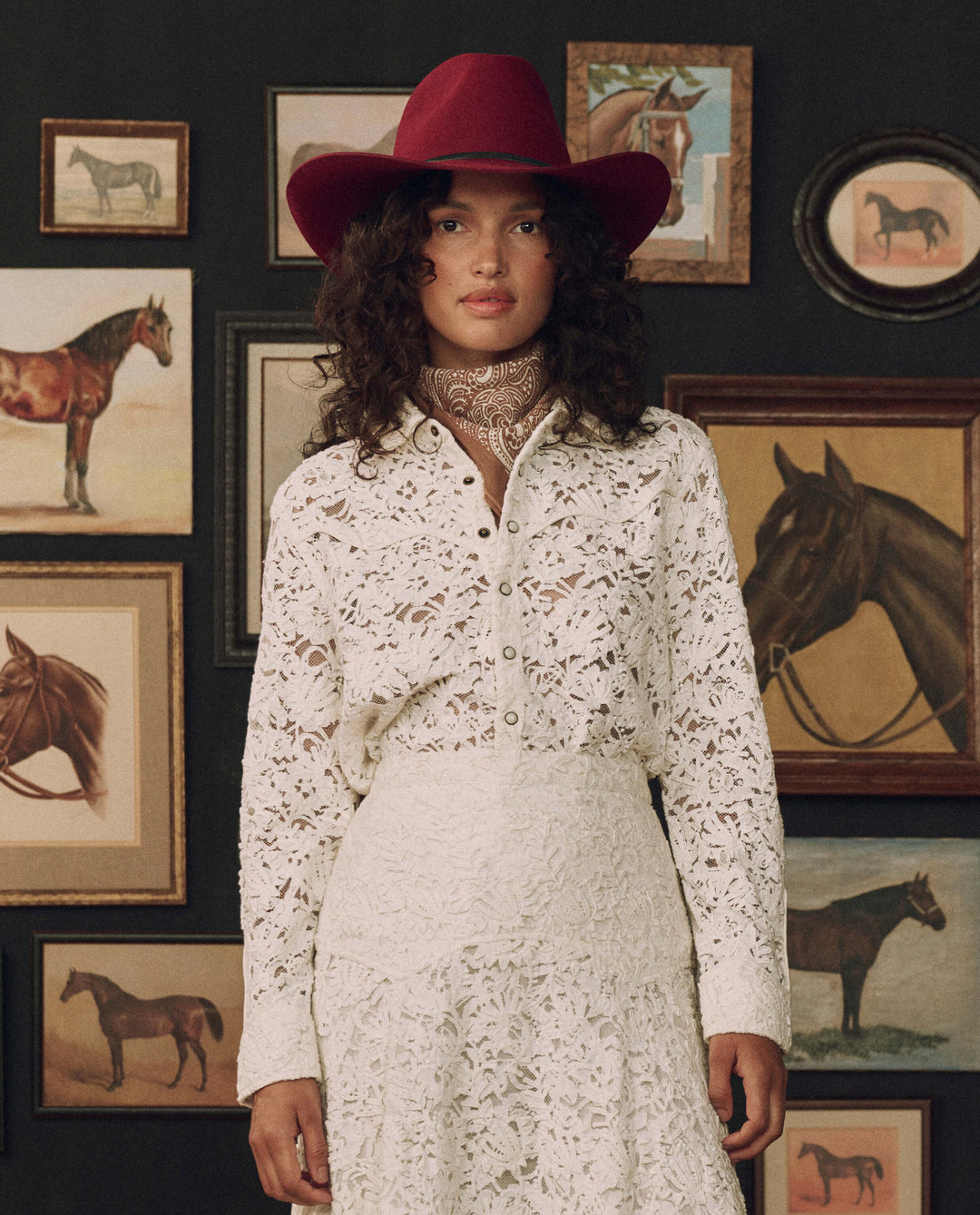 STETSON & THE GREAT. THE RELIC LACE WESTERN SHIRT