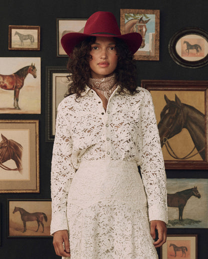STETSON & THE GREAT. THE RELIC LACE WESTERN SHIRT
