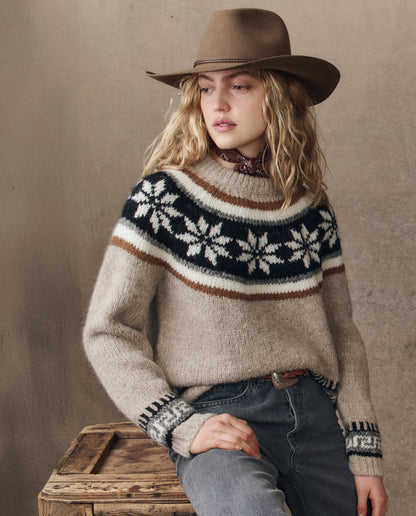 The Great The Snowflake Fairisle Pullover