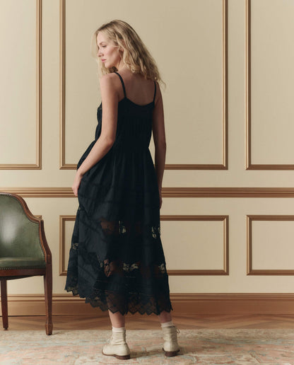 The Great The Rosette Crochet Dress