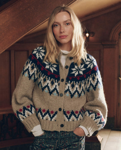 The Great The Winter Fairisle Cardigan