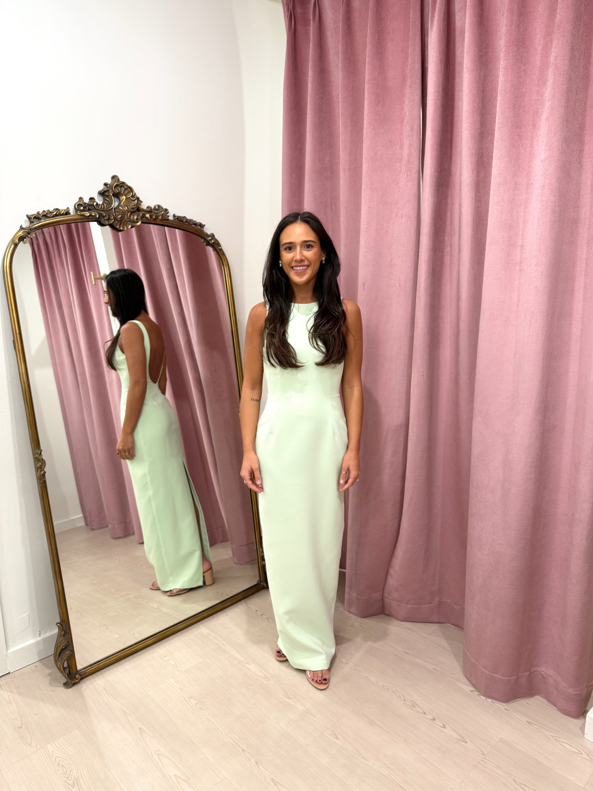 marbella maxi dress amanda uprichard COLOR:Picture Color art prints unframed Style Retro Summer Dress timeless feel