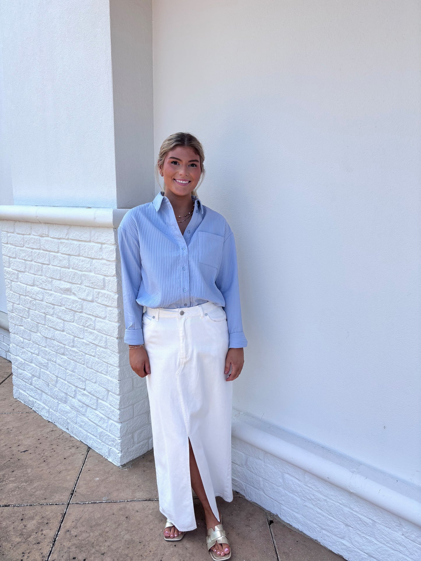 All Day Shirt - Blue