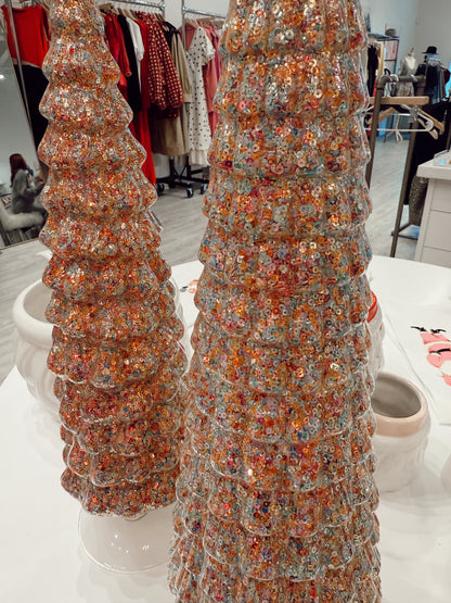 CONFETTI TREES LARGE SET OF 2