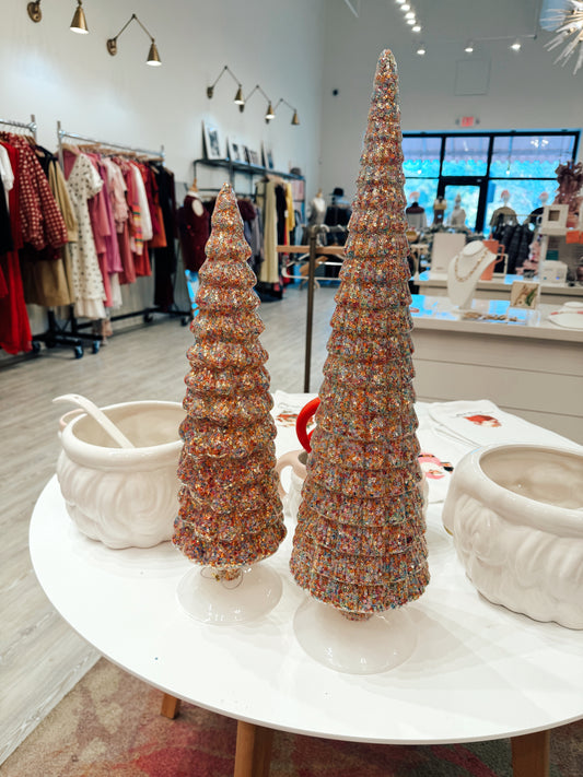 CONFETTI TREES LARGE SET OF 2