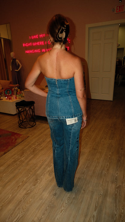 SER.O.YA CHRISTYL STRAPLESS TOP