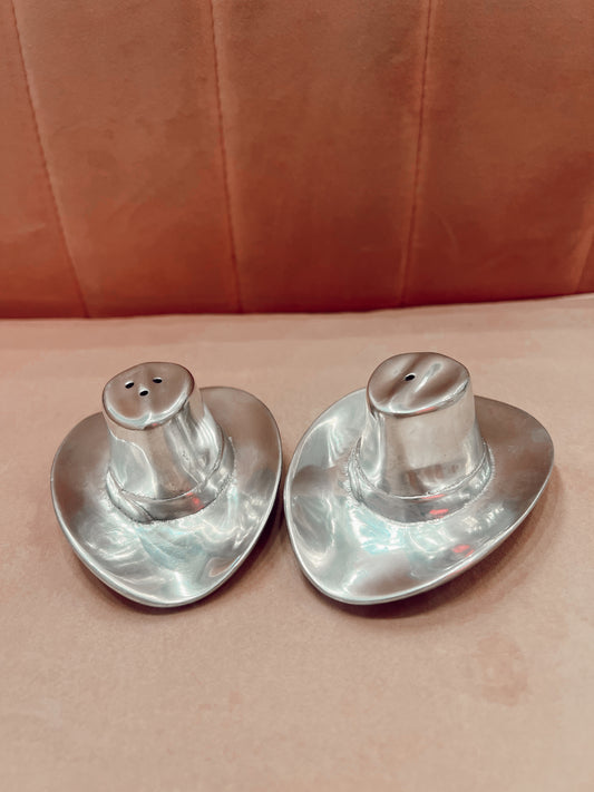 Cowboy Hat Salt and Pepper Set