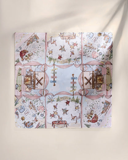 Friend of Mine Dolly Winter Wonderland Mahjong Mat