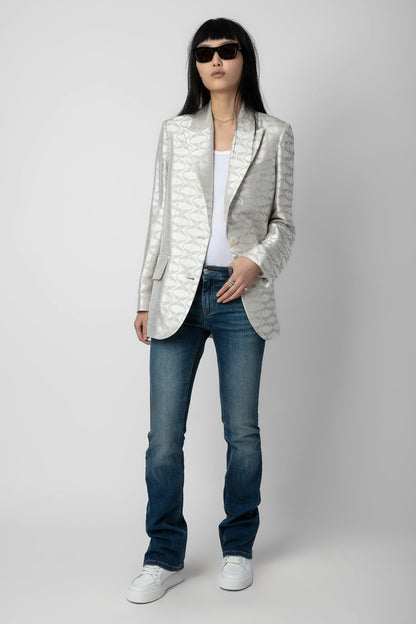 Zadig & Voltaire Vicka Wings Jacquard Blazer