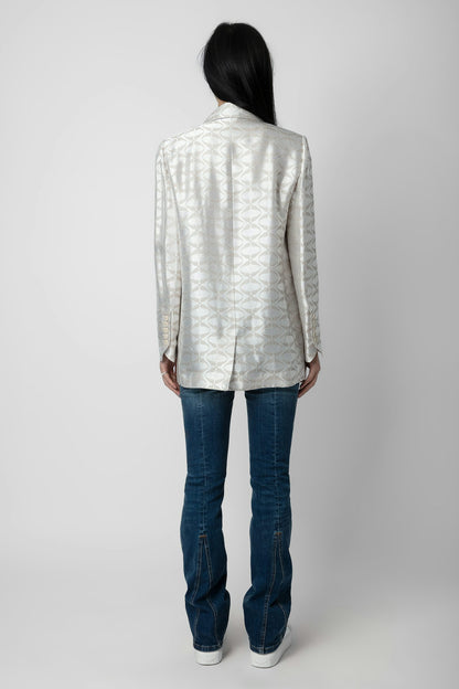 Zadig & Voltaire Vicka Wings Jacquard Blazer