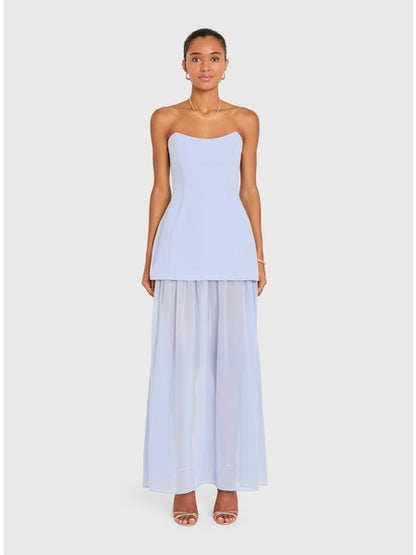 Amanda Uprichard Christy Maxi Dress - Arctic