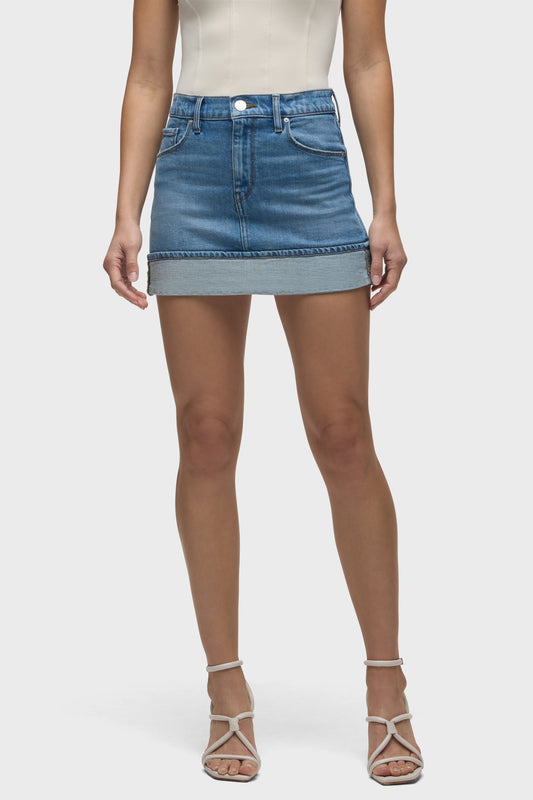 Hudson Cuff Mini Skirt