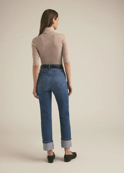 Favorite Daughter The Valentina Cuffed Super High Rise STraight