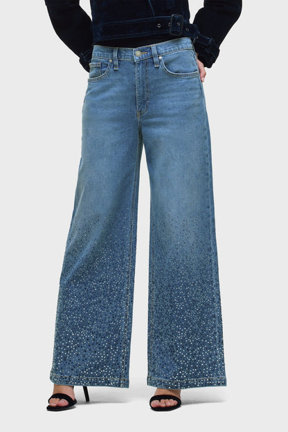 Hudson Jodie High Rise Wide Leg Jeans
