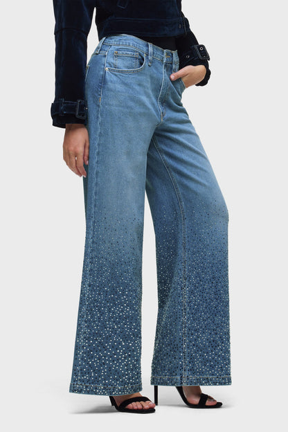 Hudson Jodie High Rise Wide Leg Jeans