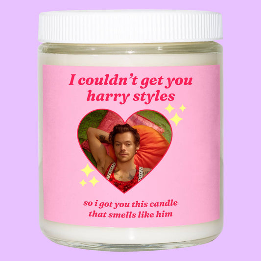 I Couldn't Get You Harry Styles Candle