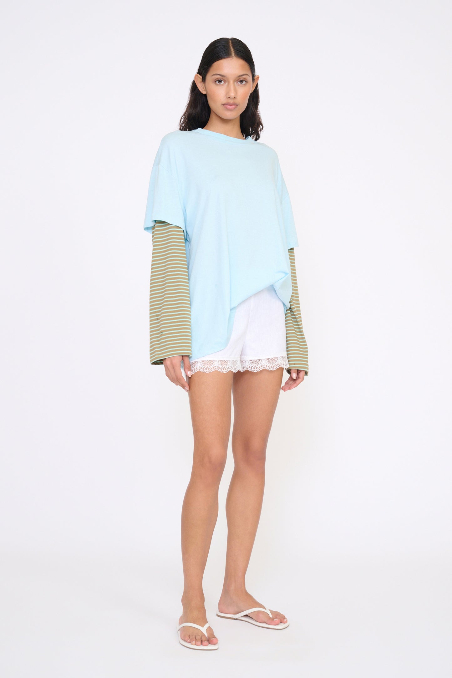 Staud - VON LINEN SHORT- White