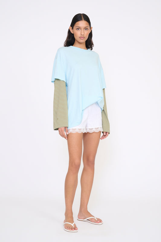 Staud - VON LINEN SHORT- White