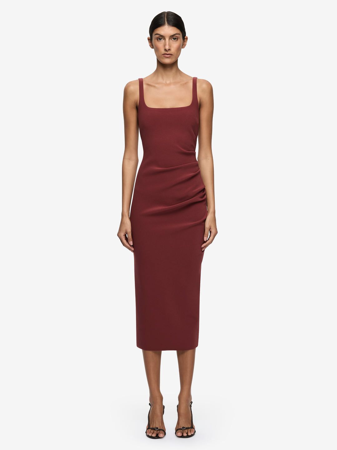 BEC + BRIDGE Karina Tuck Midi Dress