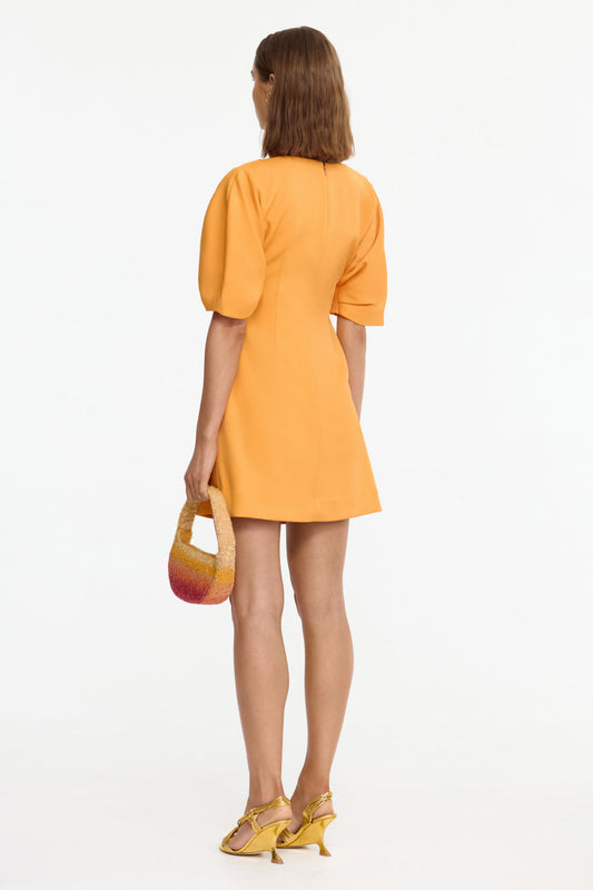 Acler Dingsey Mini Dress in Clementine