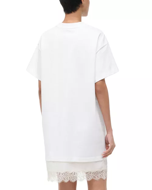 Staud Grier Dress in Ivory