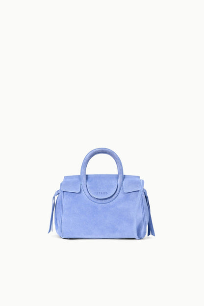 Staud Maude Mini Carryall Cielo Suede