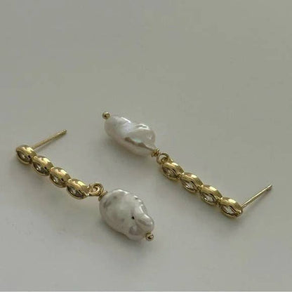 Jenna Peal Drop Earrings