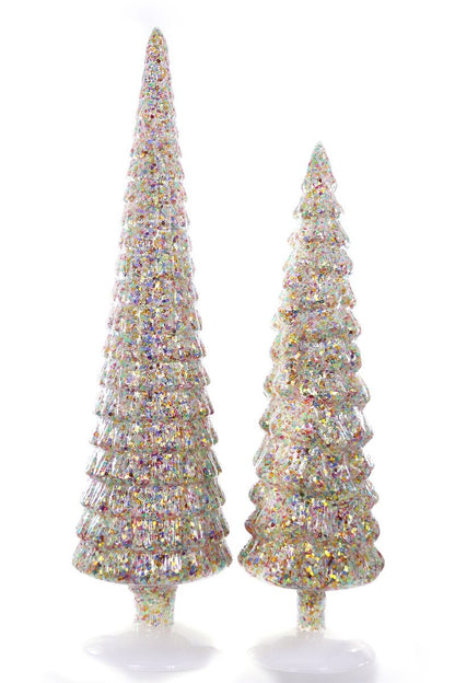 CONFETTI TREES LARGE SET OF 2
