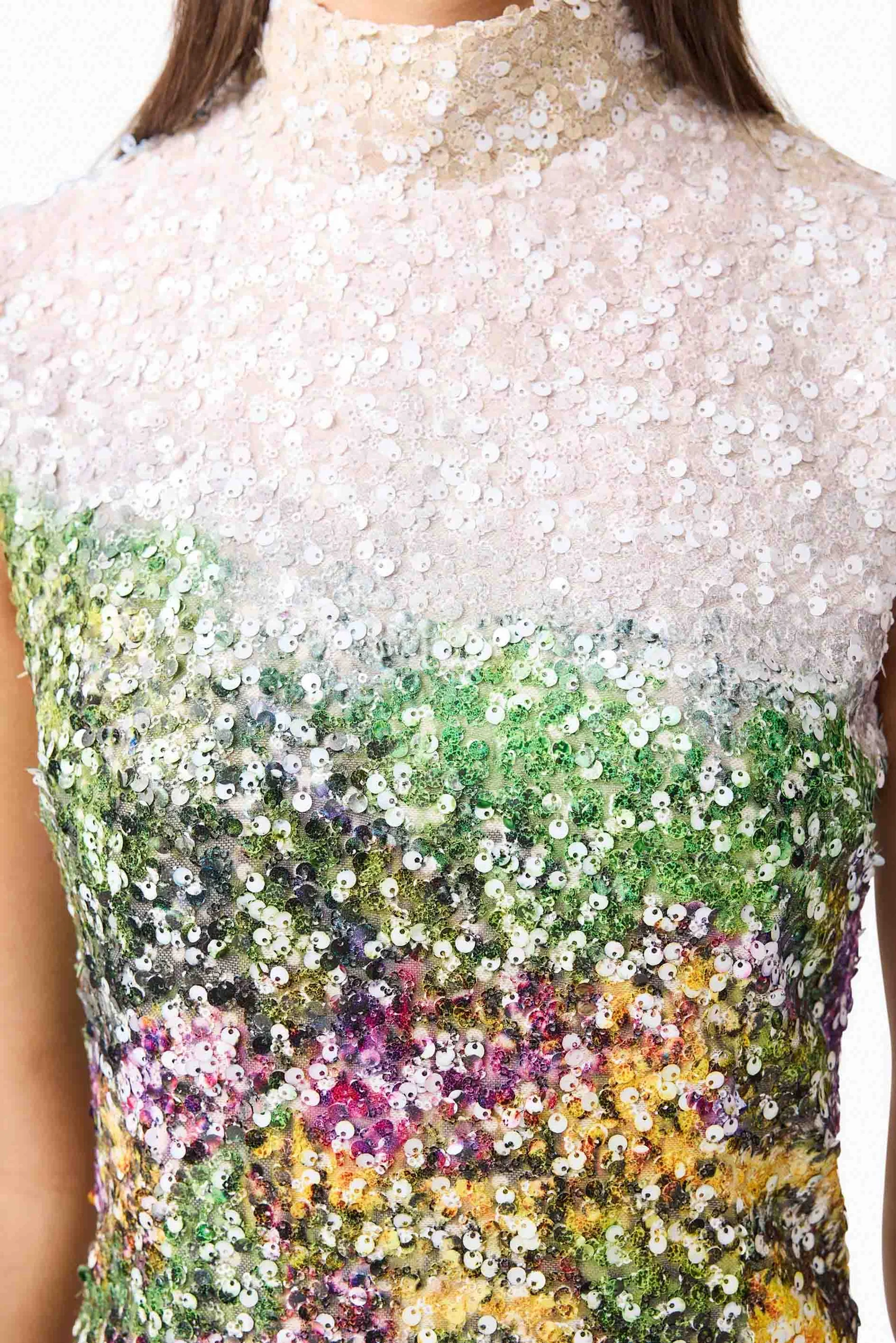 Elliatt Arden Shift Mini Dress in Multi Ombre