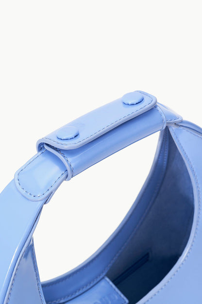 Staud MINI MOON BAG BLUE HYDRANGEA