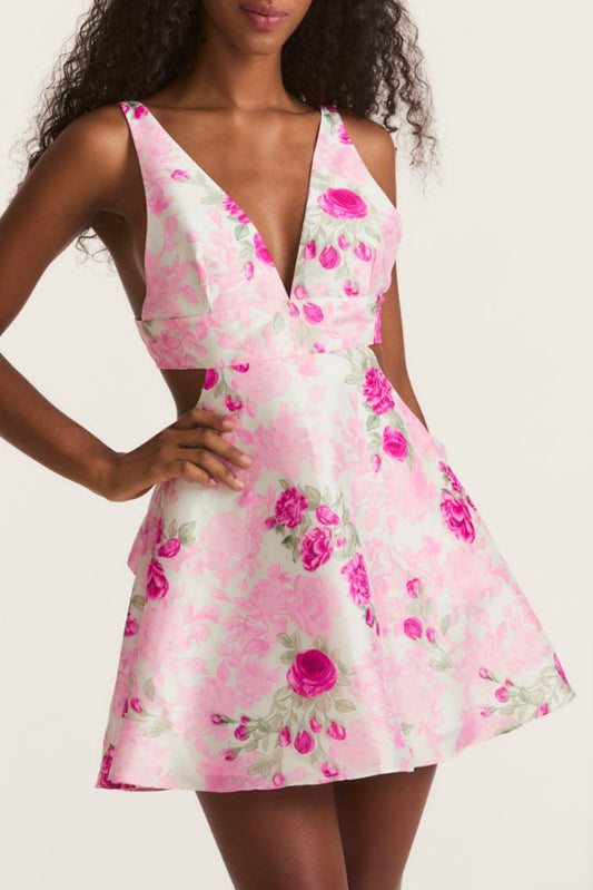 LoveShackFancy Till Dress - Pink Ivy