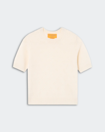 Guest in Residence Sweater Tee - Cream