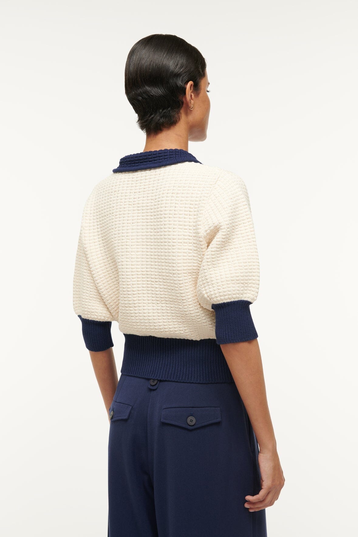 Staud Altea Sweater Navy