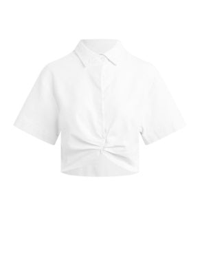 Hudson Knotted Button Down Shirt