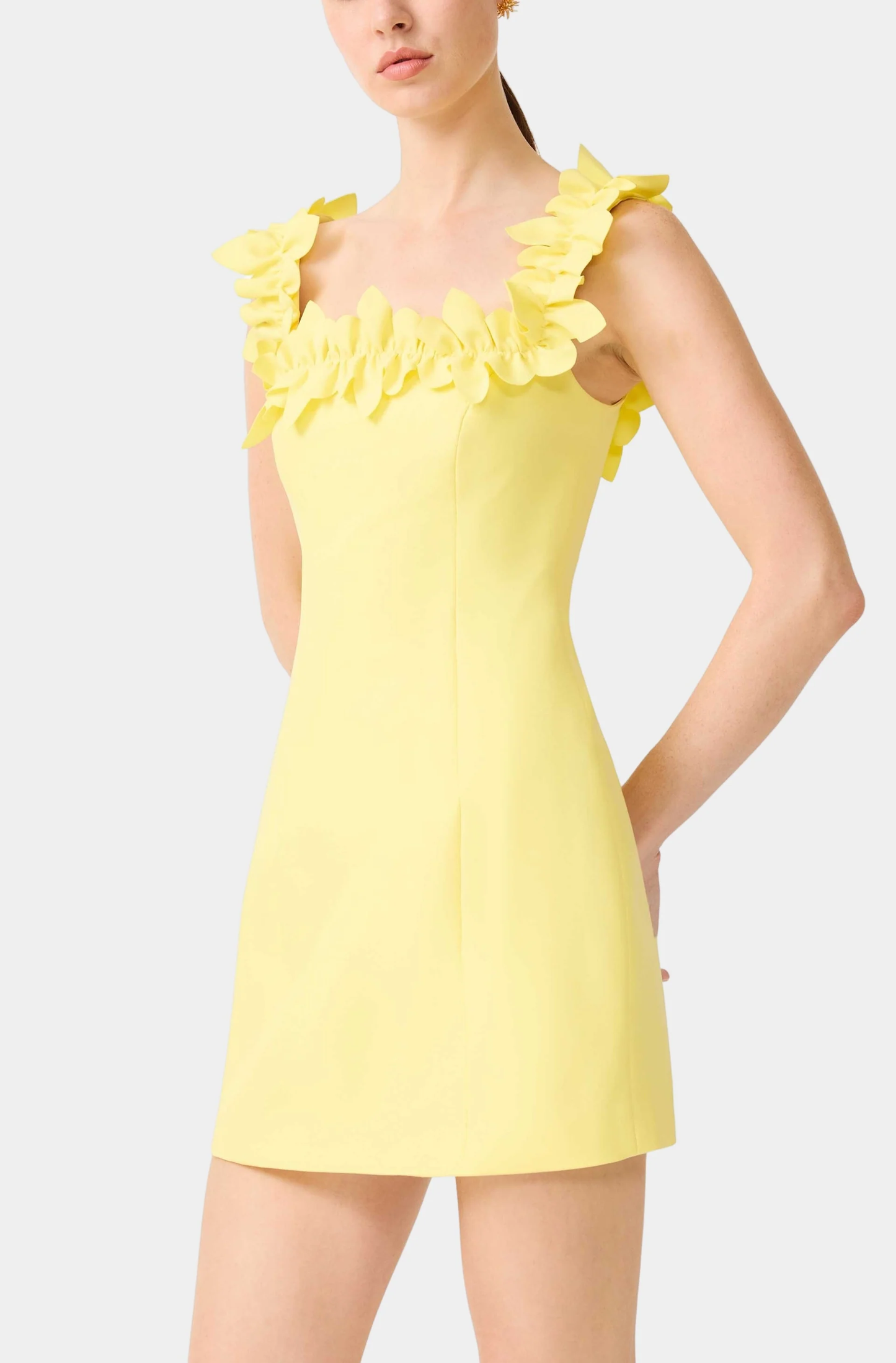 ELLIATT Cara Square Neck Mini Dress