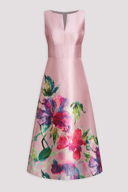 Kay Unger Marlene Tea Length Dress