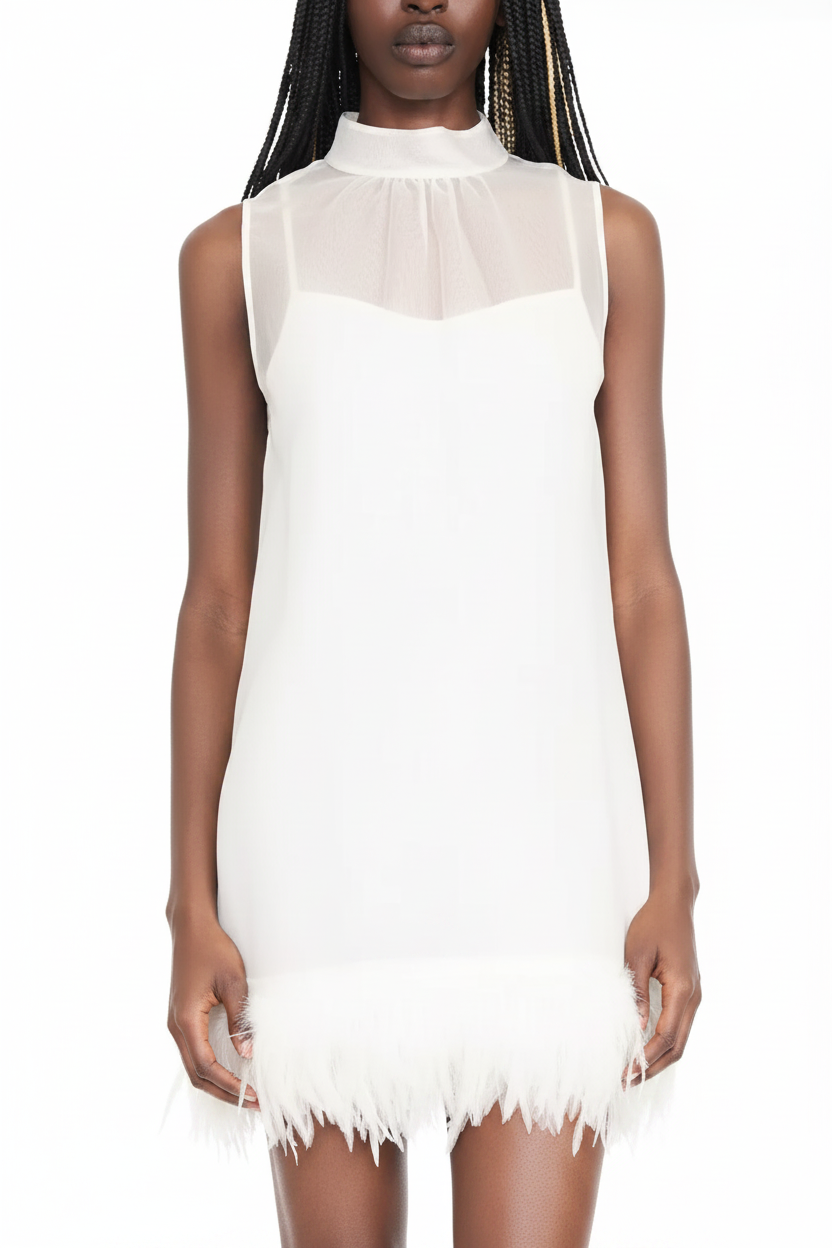 STAUD Albee Mini Dress